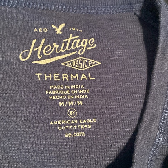 American Eagle waffle crewneck - Picture 5 of 8